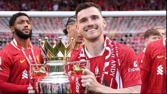 Andy Robertson – Nhân tố chủ lực trong hàng hậu vệ của Liverpool